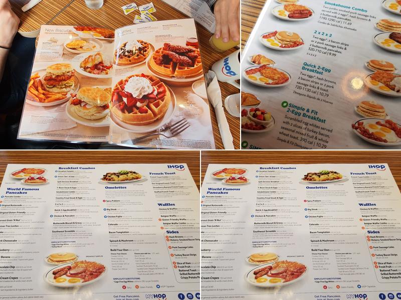 IHOP Menu