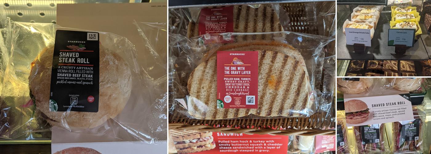 Starbucks Coffee Menu