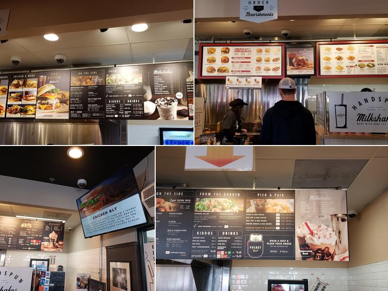 Wayback Burgers Menu