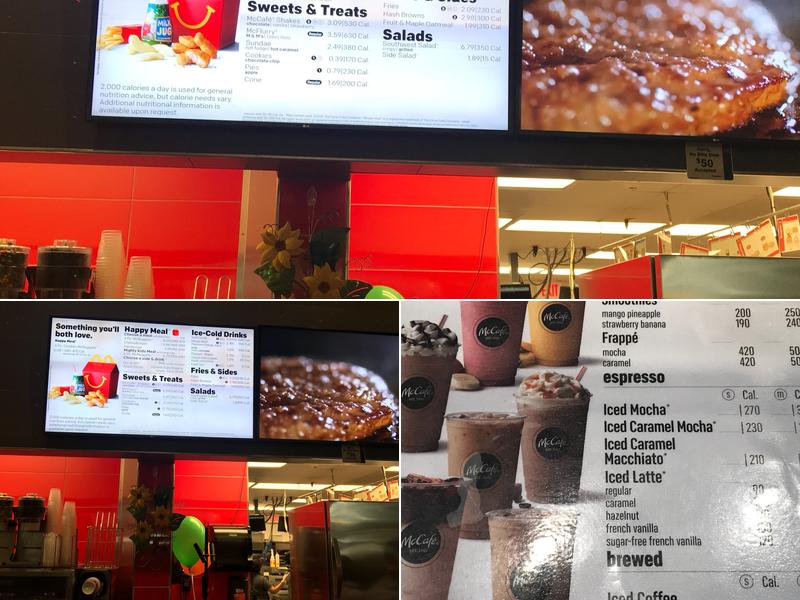 McDonald's Menu