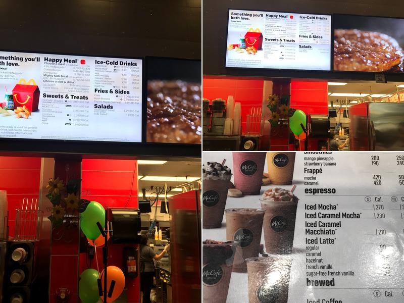 McDonald's Menu