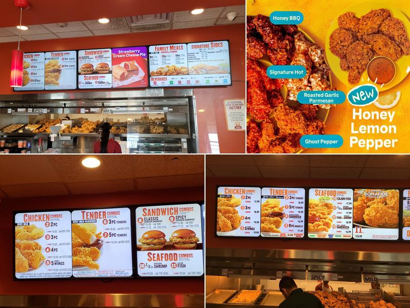 Popeyes Louisiana Kitchen Menu