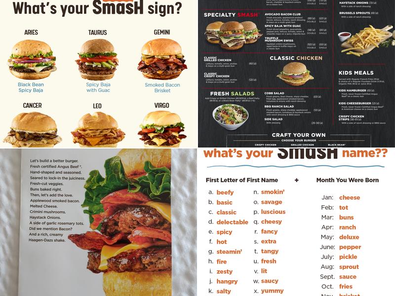 Smashburger Menu