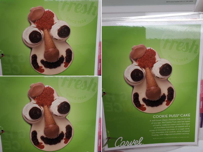 Carvel Menu