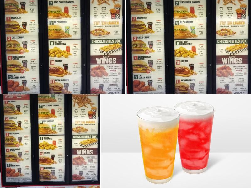 Checkers Menu