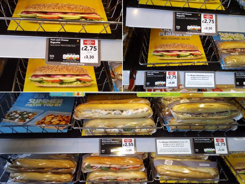 Greggs South Woodford Menu