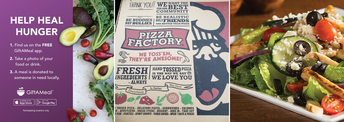 Pizza Factory Menu