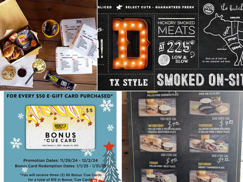 Dickey's Barbecue Pit Menu