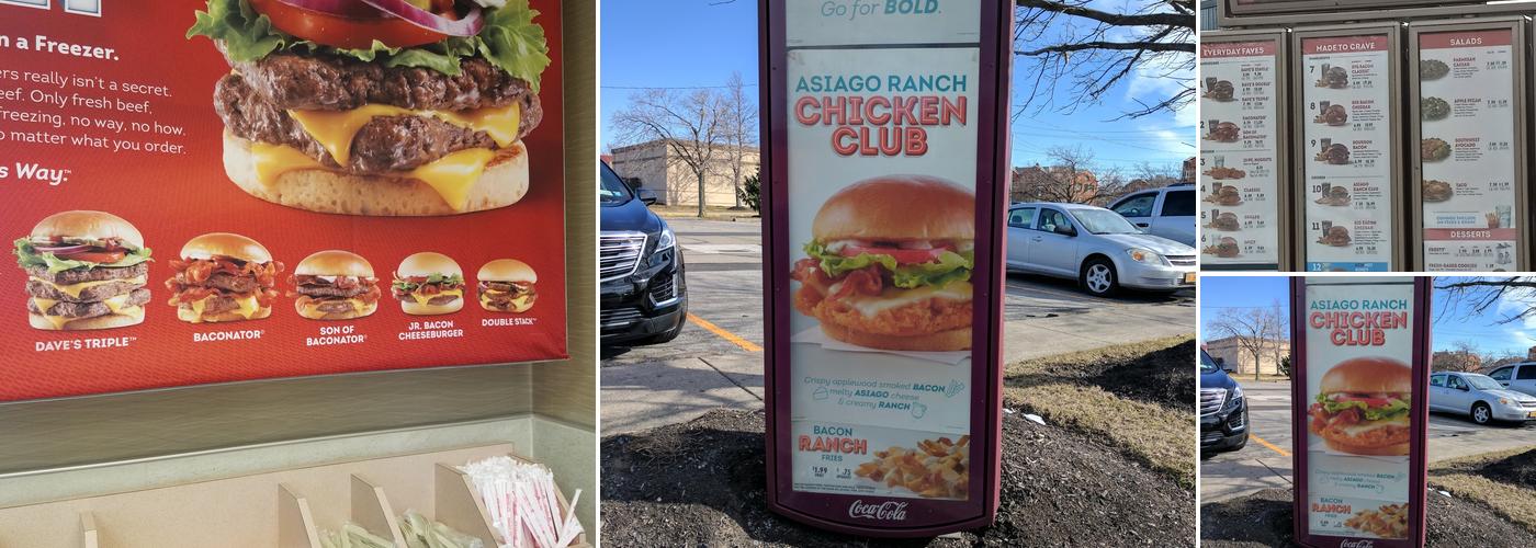 Wendy's Menu