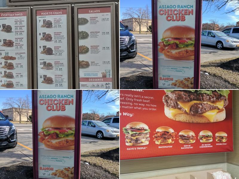 Wendy's Menu