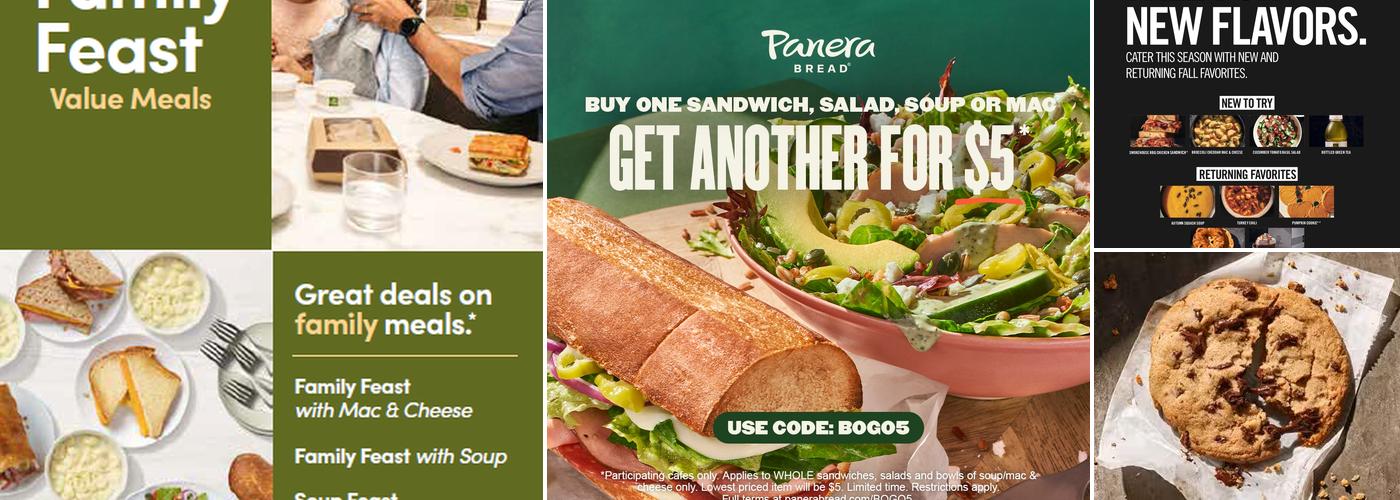 Panera Bread Menu