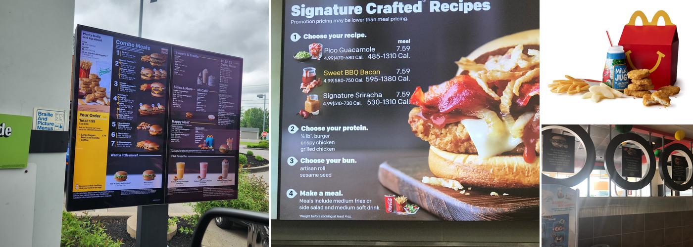 McDonald's Menu