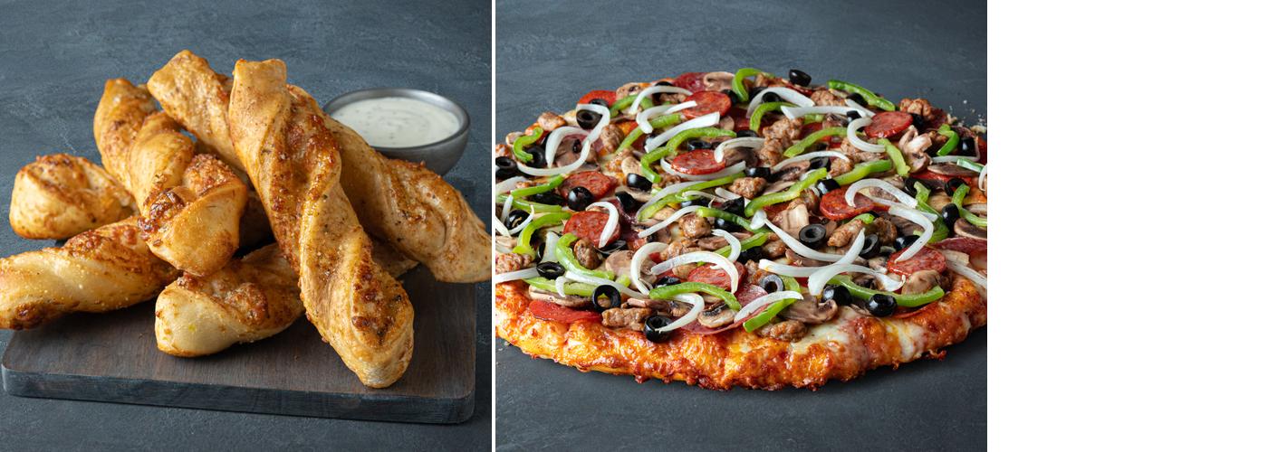 Round Table Pizza Menu