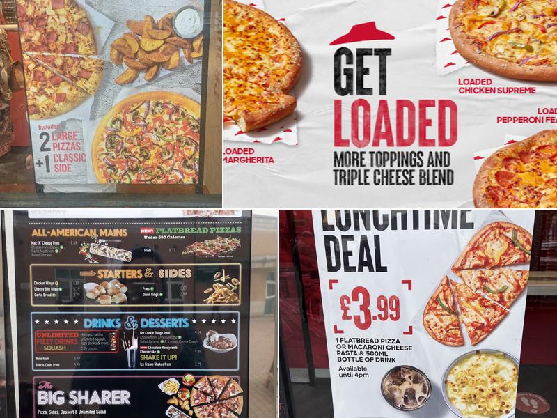 Pizza Hut Delivery Menu