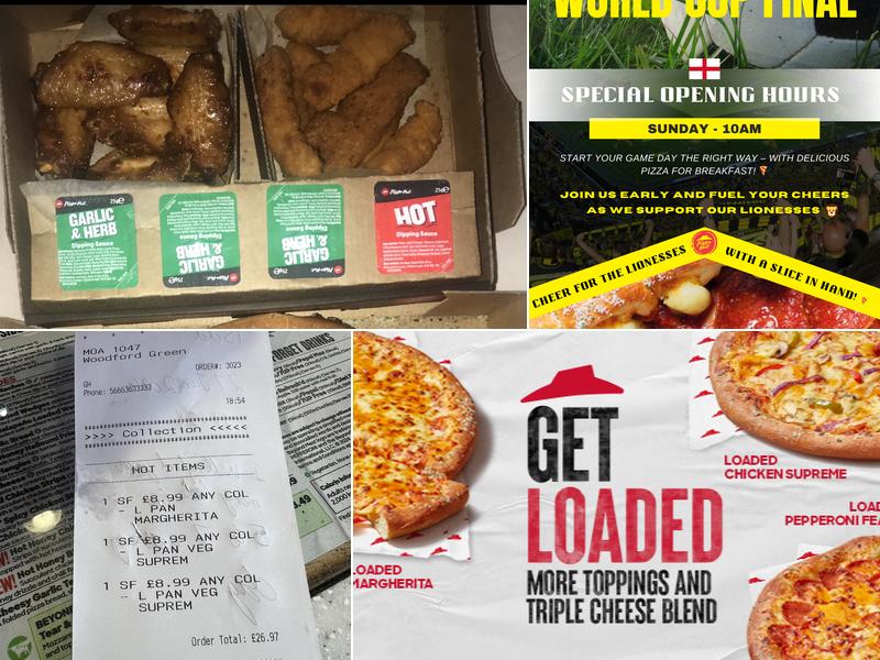 Pizza Hut Delivery Menu