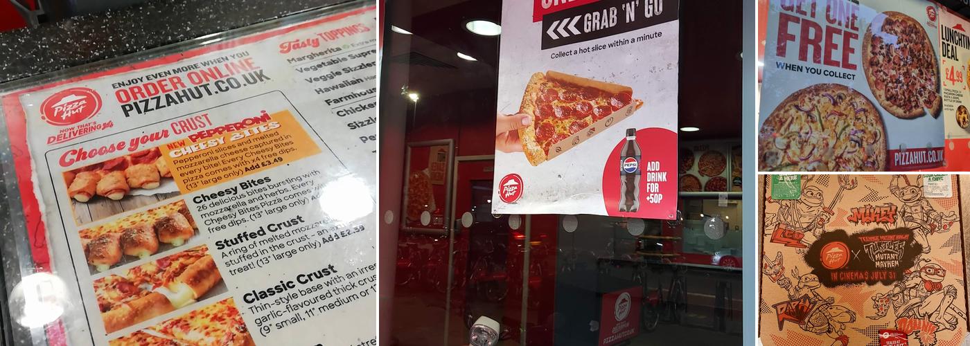 Pizza Hut Delivery Menu
