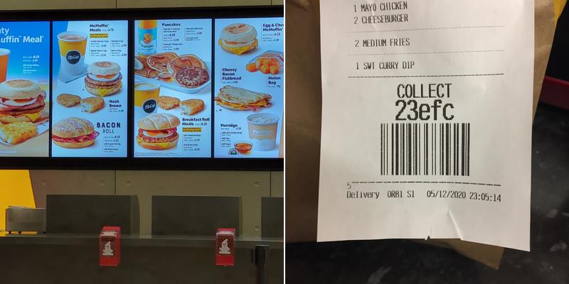 McDonald's Menu