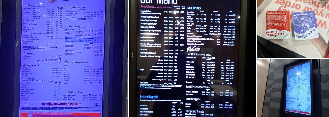 McDonald's Menu