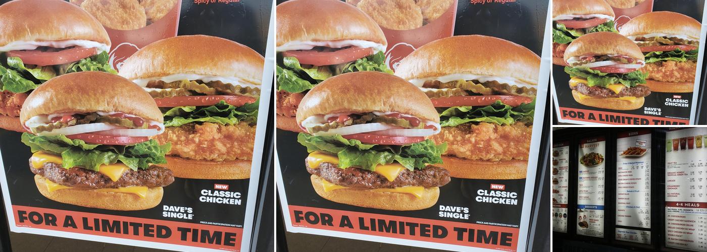 Wendy's Menu