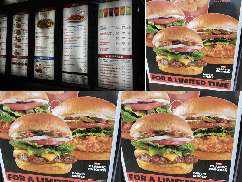 Wendy's Menu