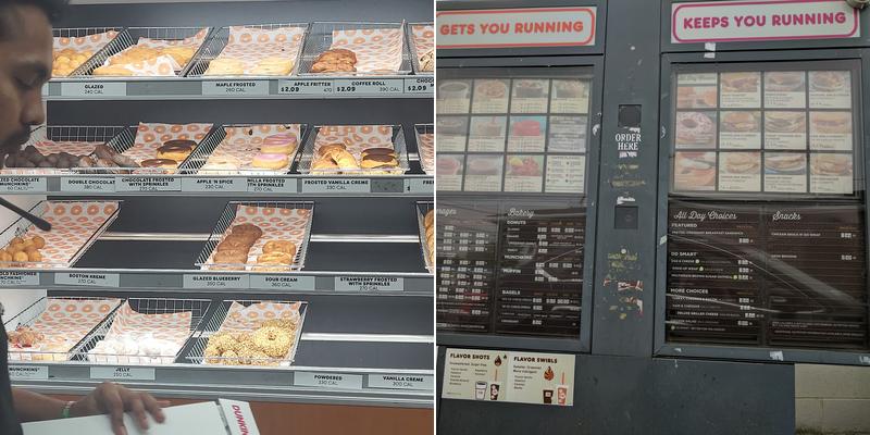 Dunkin' Menu