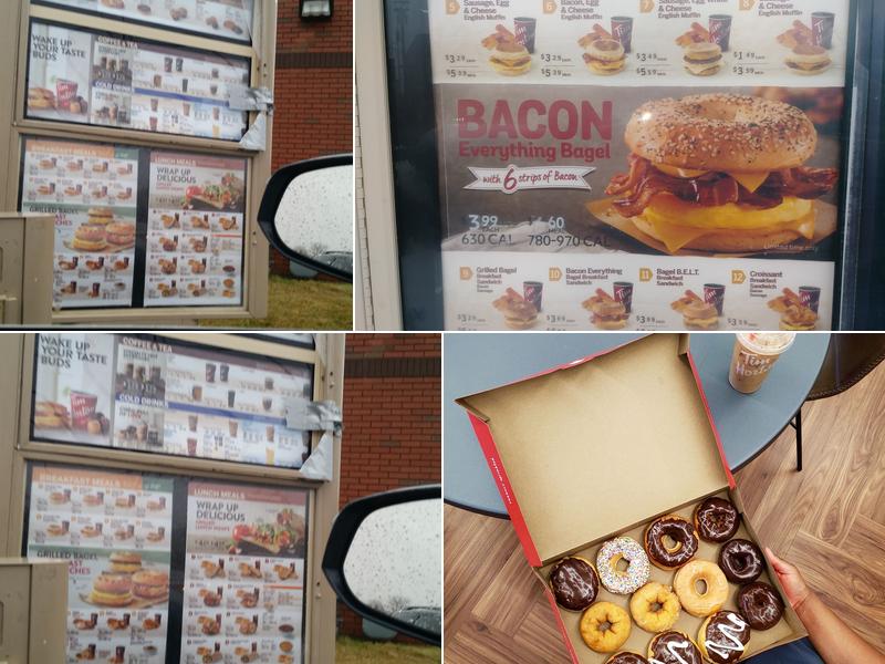 Tim Hortons Menu