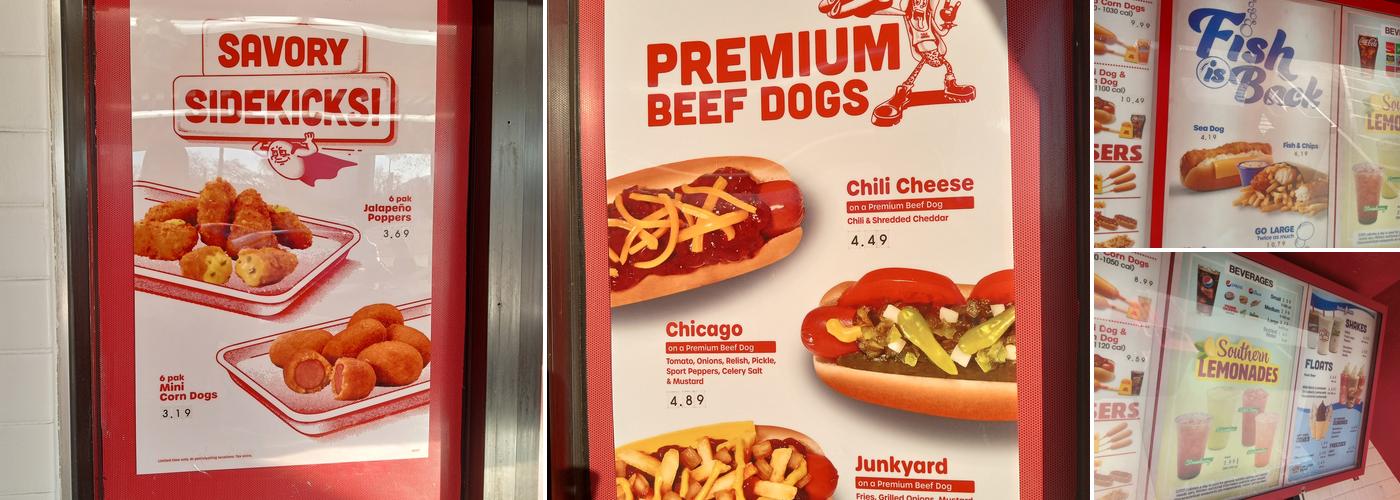 Wienerschnitzel Menu