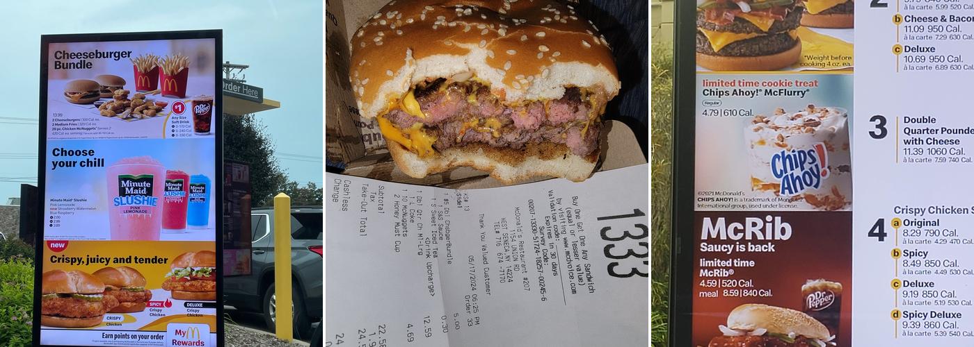 McDonald's Menu