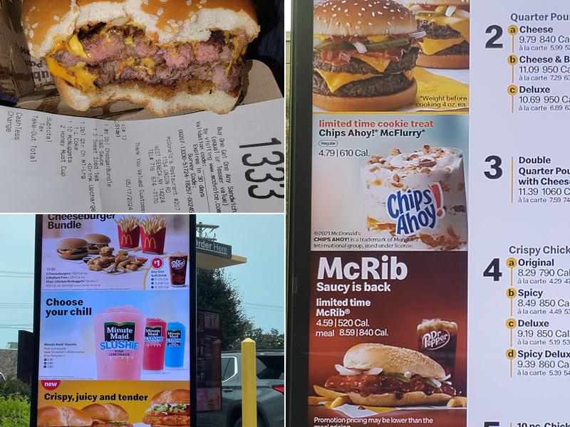 McDonald's Menu