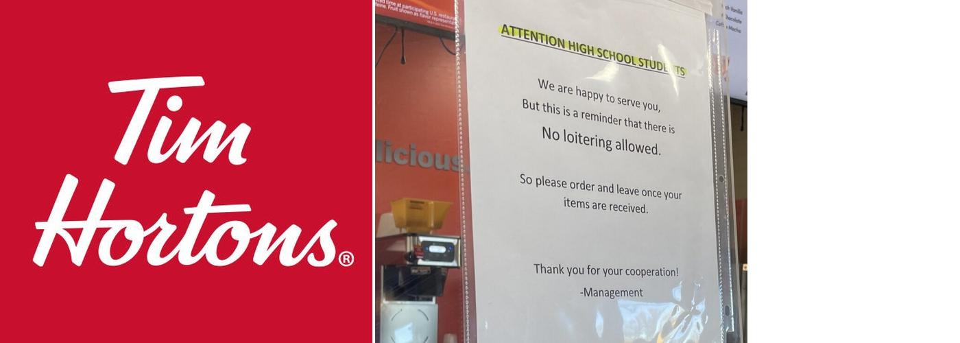 Tim Hortons Menu