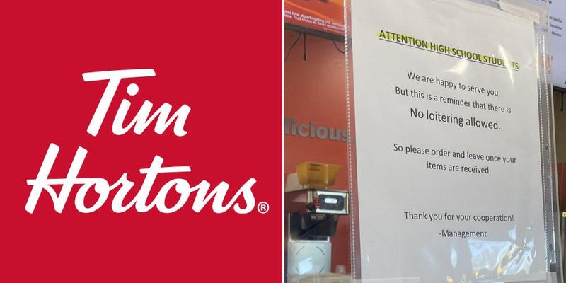 Tim Hortons Menu
