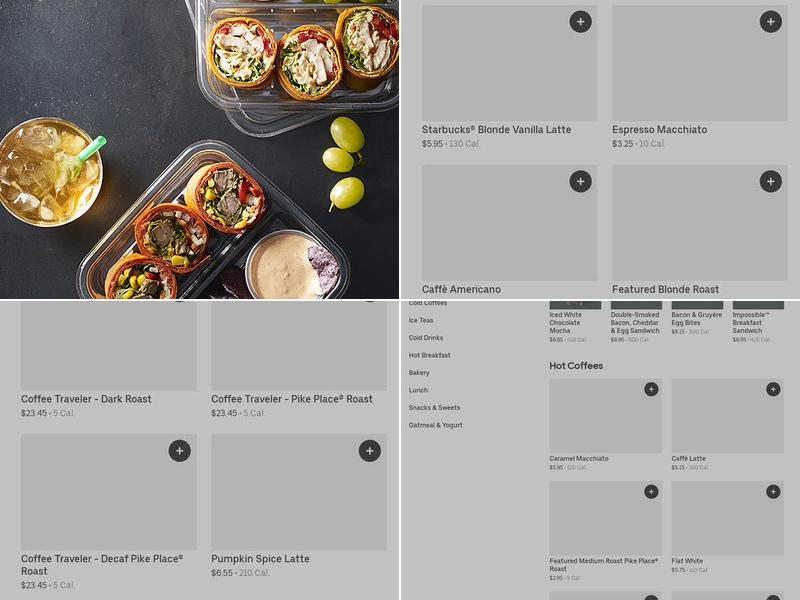 Starbucks Menu