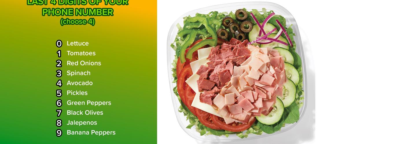 Subway Menu