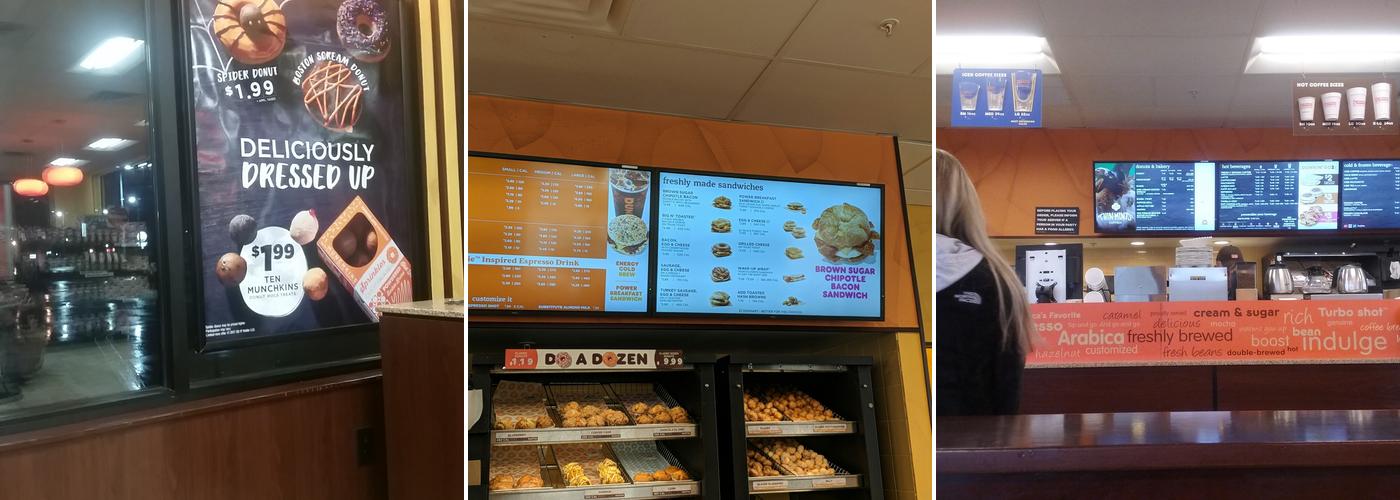Dunkin' Menu