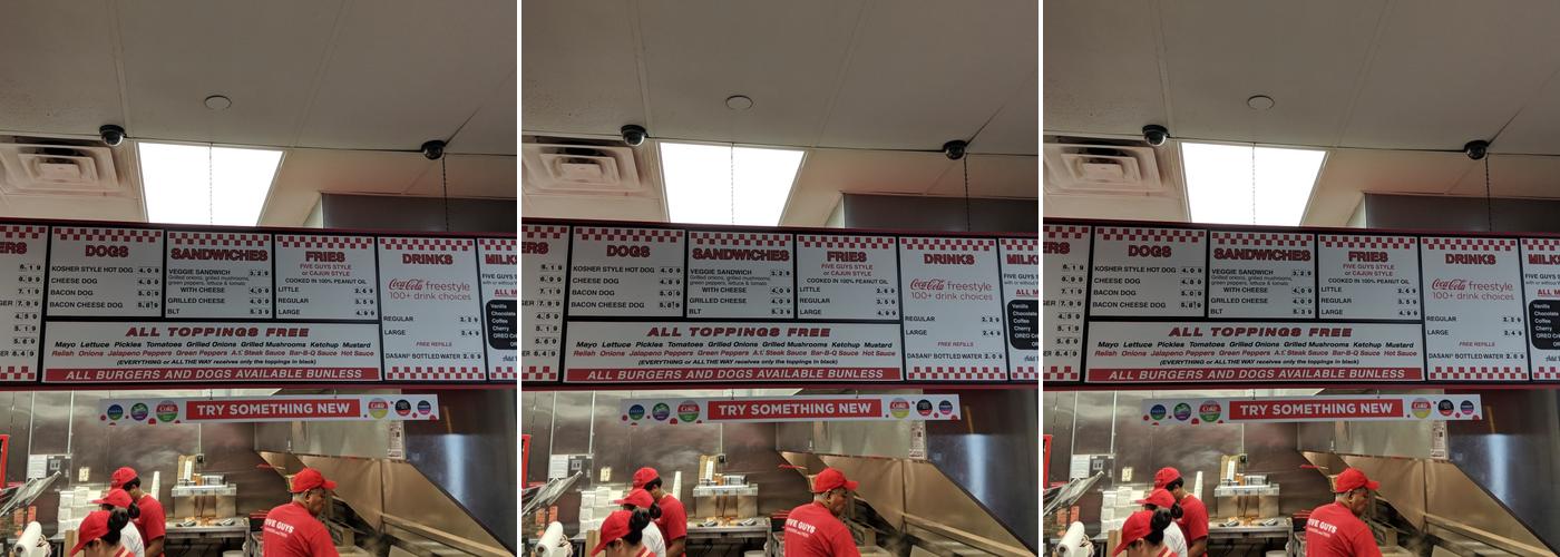 Five Guys Menu