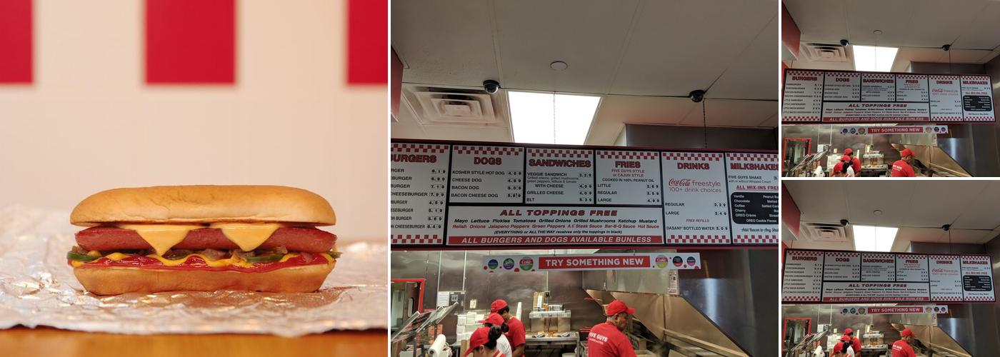 Five Guys Menu