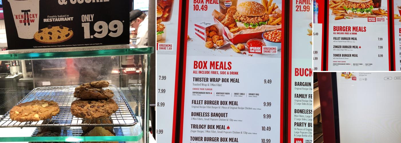 KFC Edinburgh - St Andrews Street Menu
