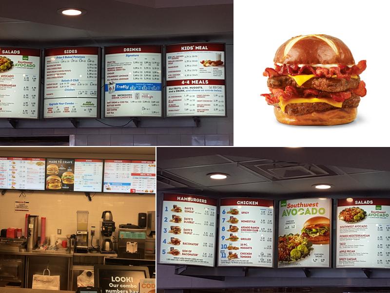 Wendy's Menu