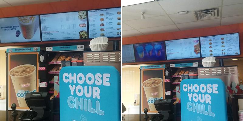 Dunkin' Menu