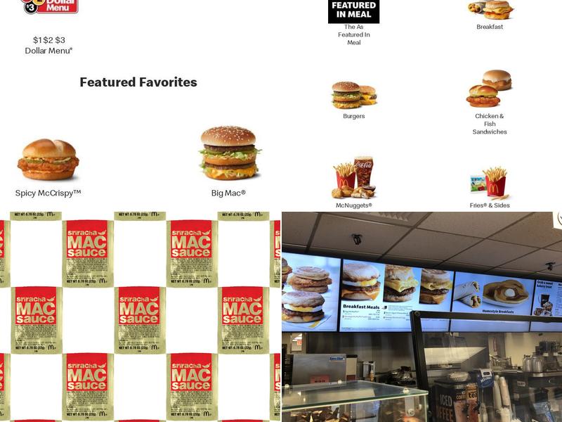 McDonald's Menu