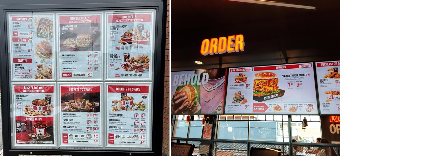 KFC Cardiff - Newport Road Menu