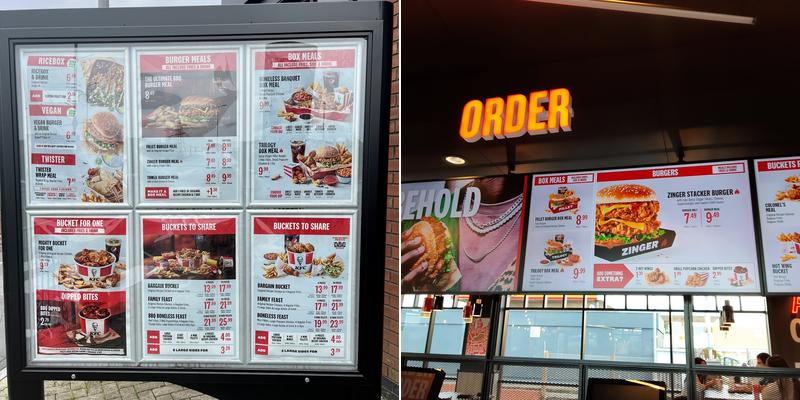 KFC Cardiff - Newport Road Menu