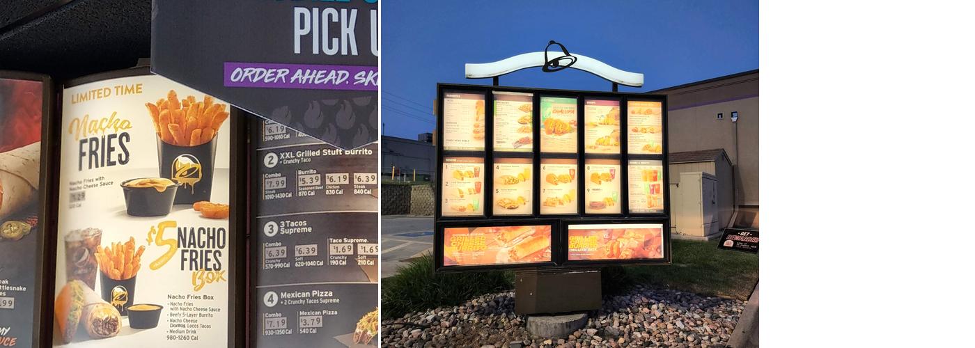 Taco Bell Menu