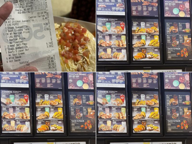 Taco Bell Menu