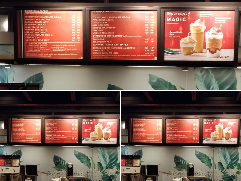 Starbucks Menu