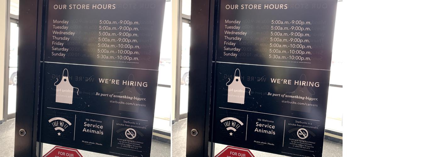 Starbucks Menu