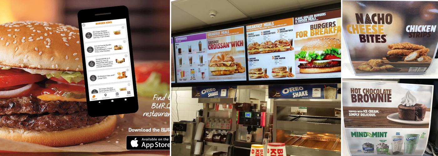 Burger King Menu