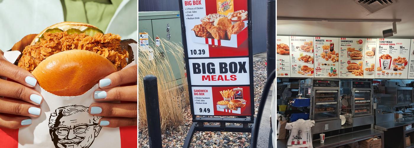 KFC Menu