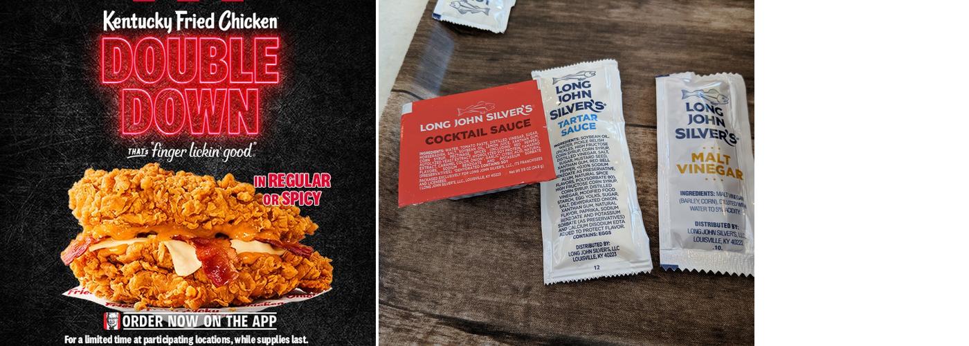 KFC Menu