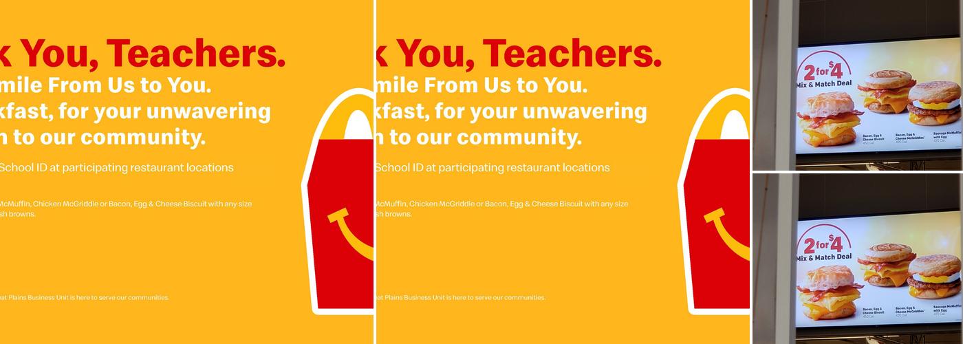 McDonald's Menu